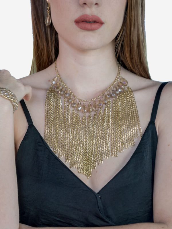 Gold necklace